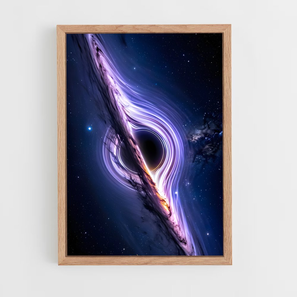 Poster Étonnant galaxie de l'œil noir (vue 4)